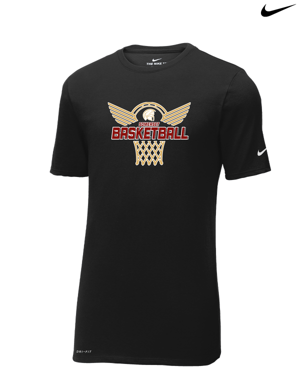 Somerset College Prep Basketball Hoop - Nike Cotton Poly Dri-Fit
