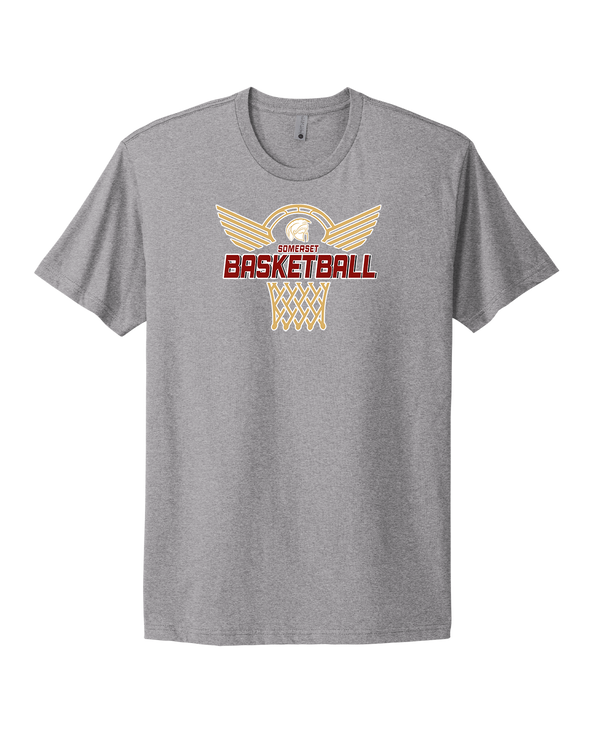 Somerset College Prep Basketball Hoop - Select Cotton T-Shirt