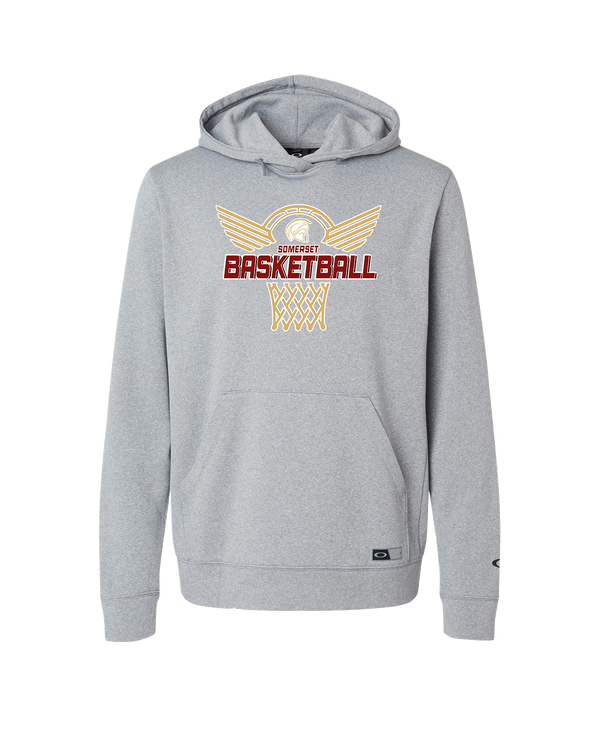 Somerset College Prep Basketball Hoop - Oakley Hydrolix Hooded Sweatshirt