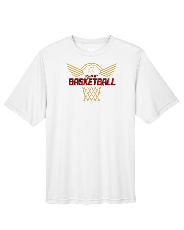 Somerset College Prep Basketball Hoop - Performance T-Shirt