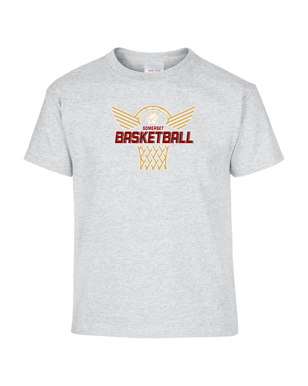 Somerset College Prep Basketball Hoop - Youth T-Shirt