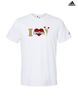 Somerset College Prep Cheer I Heart Cheer - Adidas Men's Performance Shirt