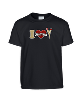 Somerset College Prep Cheer I Heart Cheer - Youth T-Shirt