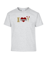 Somerset College Prep Cheer I Heart Cheer - Youth T-Shirt