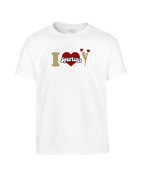 Somerset College Prep Cheer I Heart Cheer - Youth T-Shirt