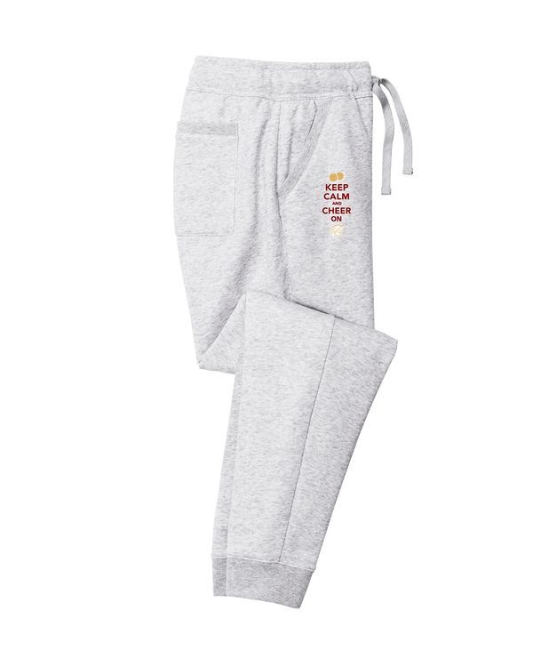 Somerset College Prep Cheer Keep Calm - Cotton Joggers