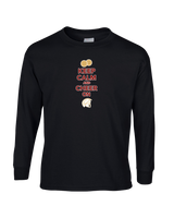 Somerset College Prep Cheer Keep Calm - Mens Basic Cotton Long Sleeve