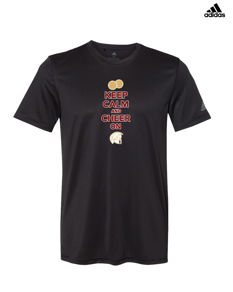 Somerset College Prep Cheer Keep Calm - Adidas Men's Performance Shirt