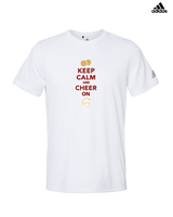Somerset College Prep Cheer Keep Calm - Adidas Men's Performance Shirt