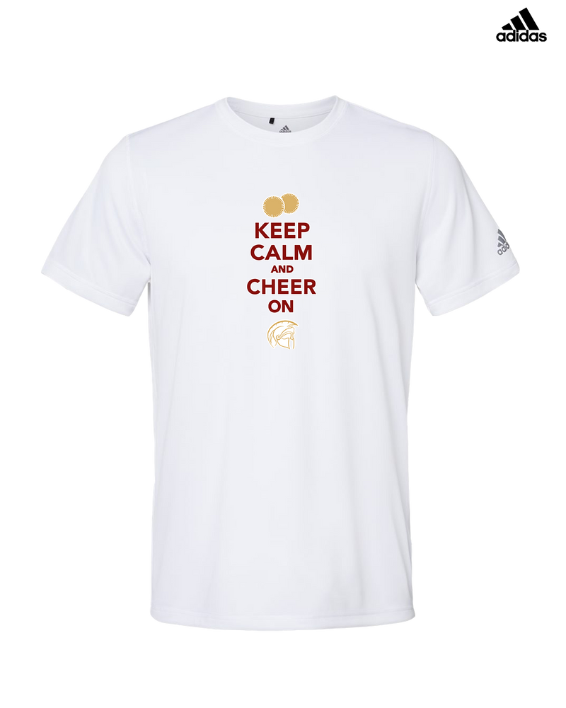 Somerset College Prep Cheer Keep Calm - Adidas Men's Performance Shirt