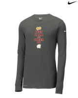 Somerset College Prep Cheer Keep Calm - Nike Dri-Fit Poly Long Sleeve