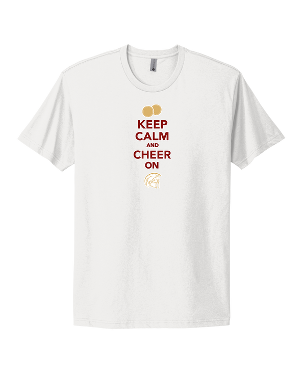 Somerset College Prep Cheer Keep Calm - Select Cotton T-Shirt