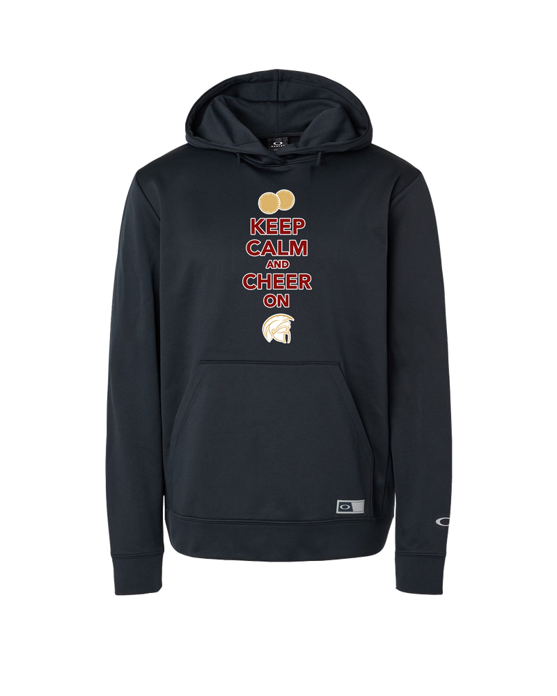 Somerset College Prep Cheer Keep Calm - Oakley Hydrolix Hooded Sweatshirt