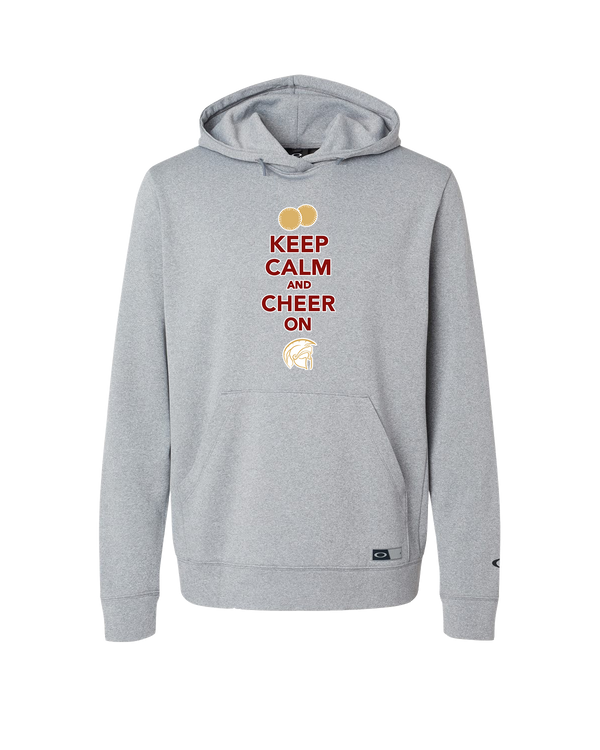 Somerset College Prep Cheer Keep Calm - Oakley Hydrolix Hooded Sweatshirt