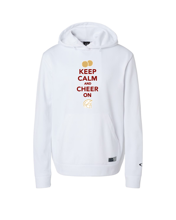 Somerset College Prep Cheer Keep Calm - Oakley Hydrolix Hooded Sweatshirt