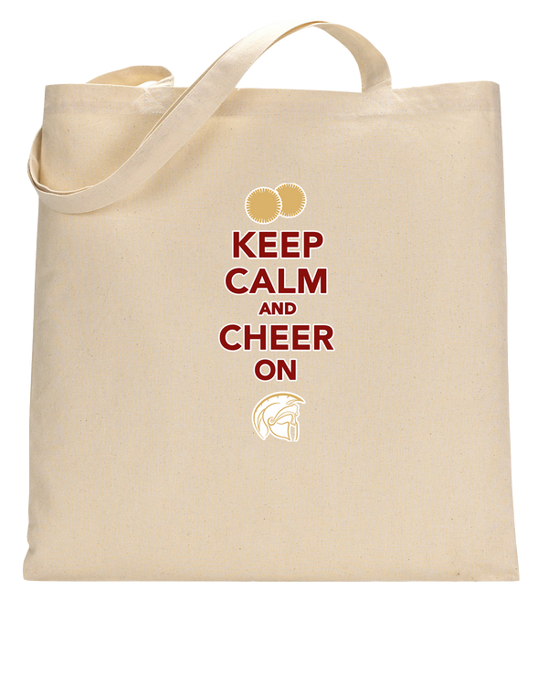 Somerset College Prep Cheer Keep Calm - Tote Bag