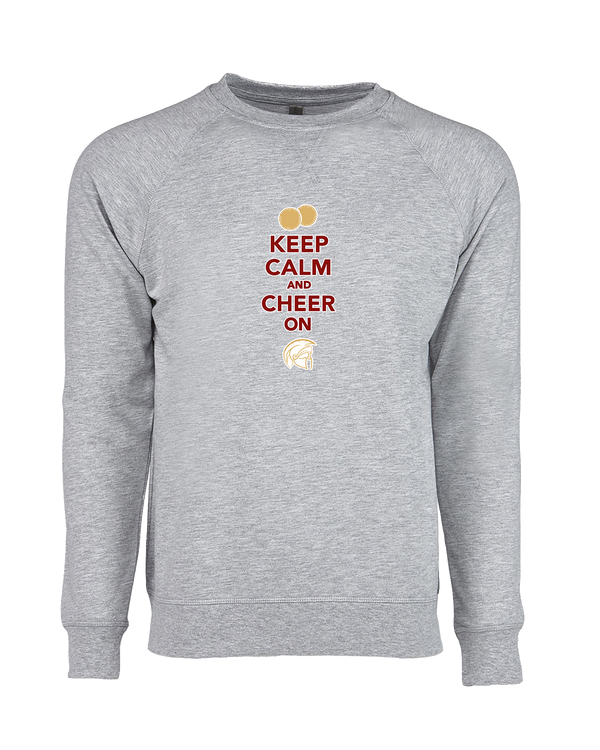 Somerset College Prep Cheer Keep Calm - Crewneck Sweatshirt