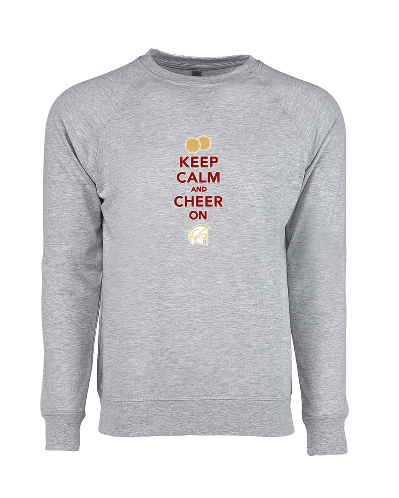 Somerset College Prep Cheer Keep Calm - Crewneck Sweatshirt