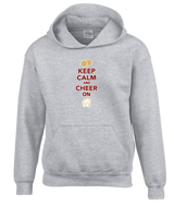 Somerset College Prep Cheer Keep Calm - Youth Hoodie