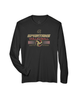 Somerset College Prep Volleyball Leave It On The Court - Performance Long Sleeve