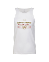 Somerset College Prep Volleyball Leave It On The Court - Mens Tank Top