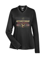 Somerset College Prep Volleyball Leave It On The Court - Womens Performance Long Sleeve