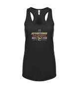 Somerset College Prep Volleyball Leave It On The Court - Womens Tank Top