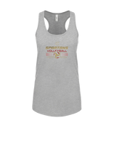 Somerset College Prep Volleyball Leave It On The Court - Womens Tank Top