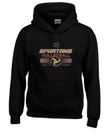 Somerset College Prep Volleyball Leave It On The Court - Youth Hoodie