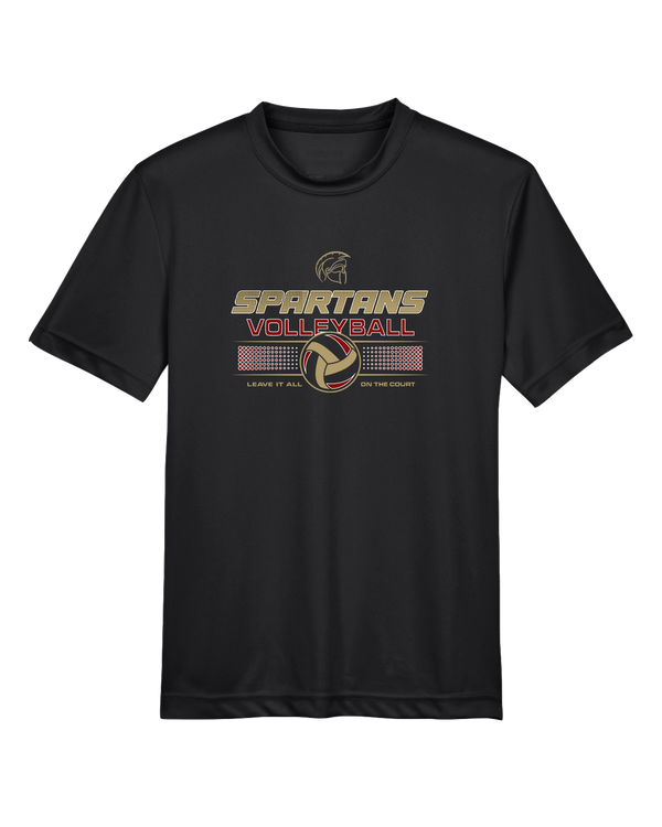 Somerset College Prep Volleyball Leave It On The Court - Youth Performance T-Shirt