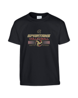 Somerset College Prep Volleyball Leave It On The Court - Youth T-Shirt