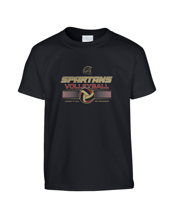 Somerset College Prep Volleyball Leave It On The Court - Youth T-Shirt