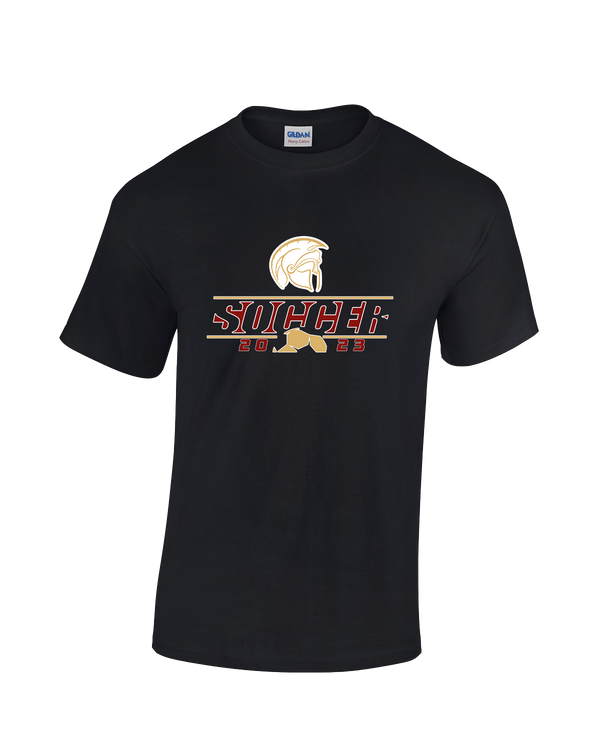 Somerset College Prep Soccer Lines - Cotton T-Shirt