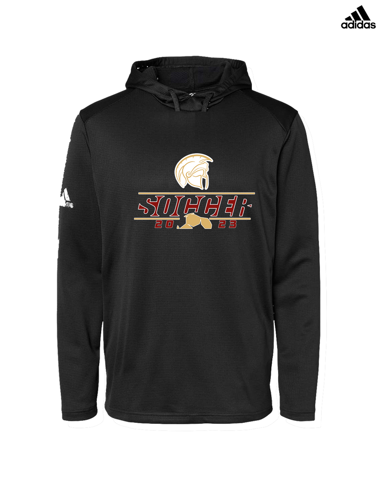 Somerset College Prep Soccer Lines - Adidas Men's Hooded Sweatshirt