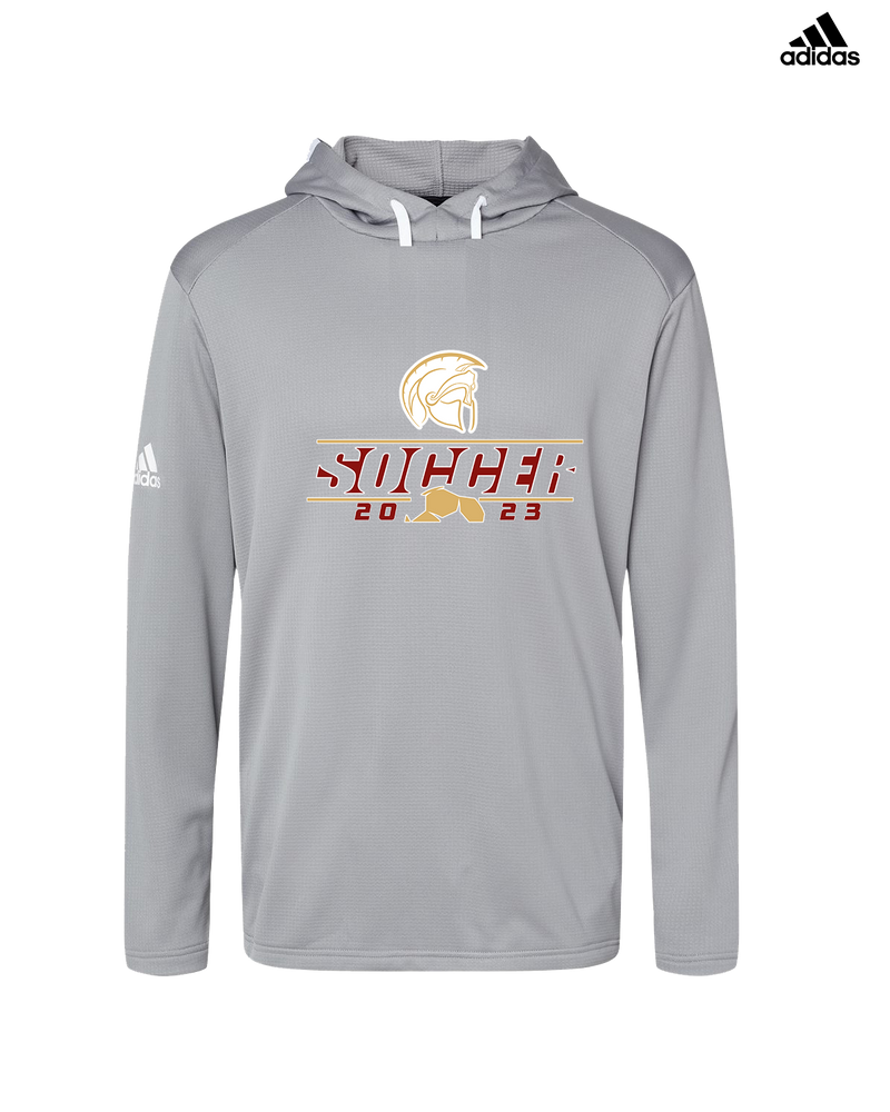 Somerset College Prep Soccer Lines - Adidas Men's Hooded Sweatshirt