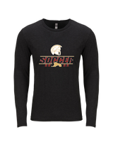 Somerset College Prep Soccer Lines - Tri Blend Long Sleeve