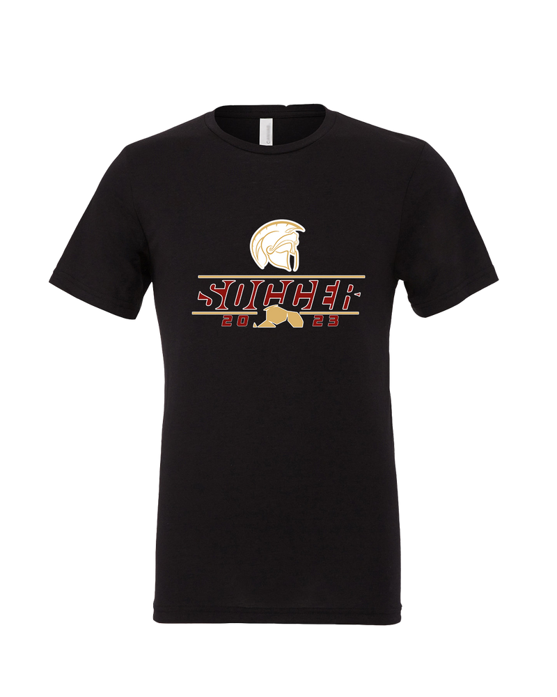 Somerset College Prep Soccer Lines - Mens Tri Blend Shirt