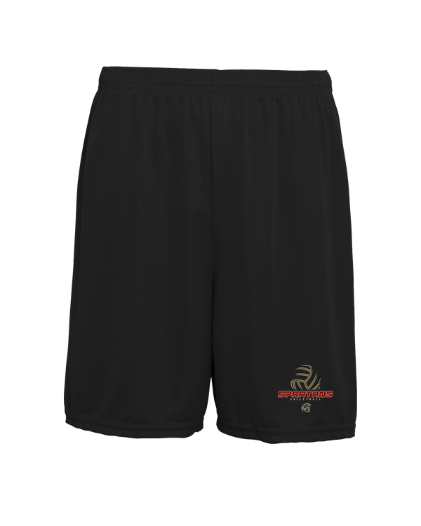 Somerset College Prep Volleyball VB Outline - 7 inch Training Shorts