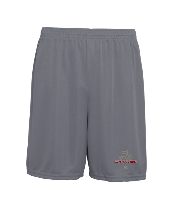 Somerset College Prep Volleyball VB Outline - 7 inch Training Shorts