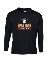Somerset College Prep Soccer Property - Mens Basic Cotton Long Sleeve