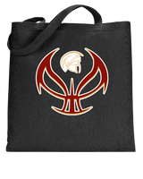Somerset College Prep Basketball Silhouette - Tote Bag