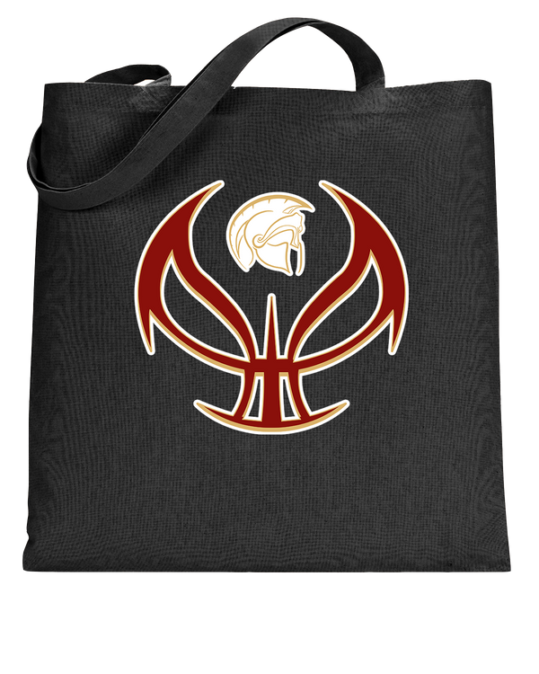 Somerset College Prep Basketball Silhouette - Tote Bag