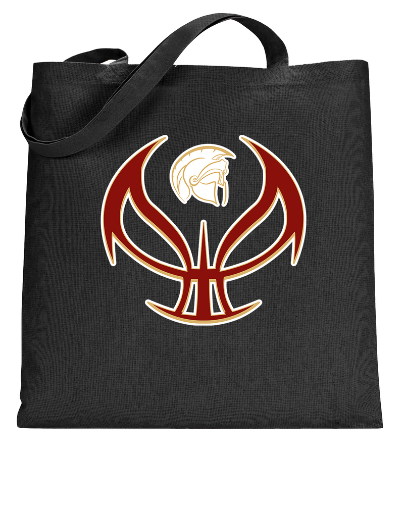 Somerset College Prep Basketball Silhouette - Tote Bag