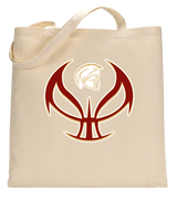 Somerset College Prep Basketball Silhouette - Tote Bag