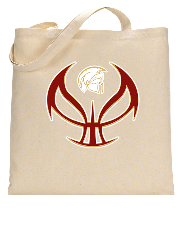 Somerset College Prep Basketball Silhouette - Tote Bag