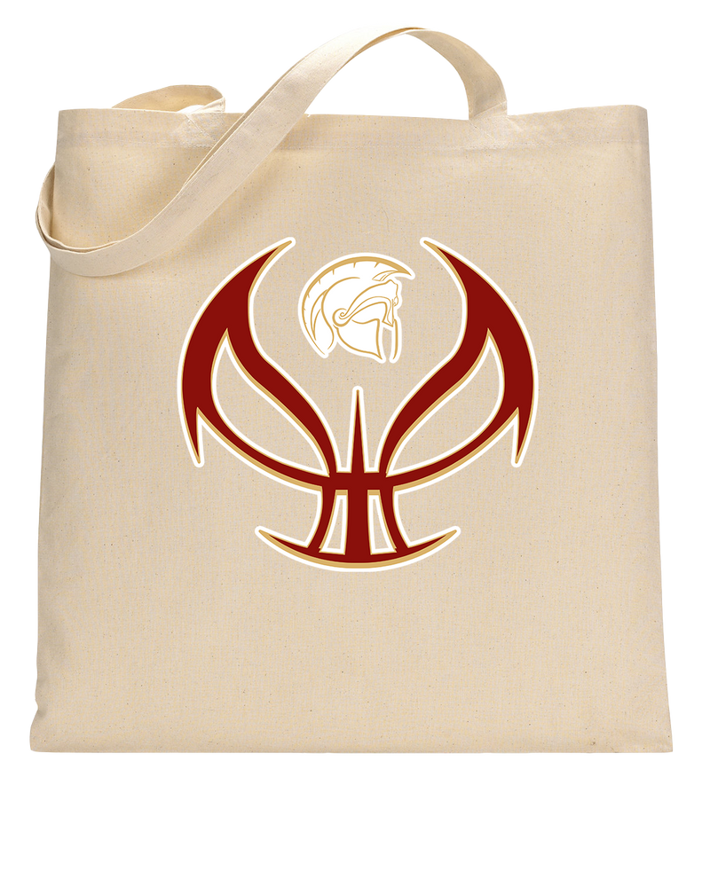 Somerset College Prep Basketball Silhouette - Tote Bag