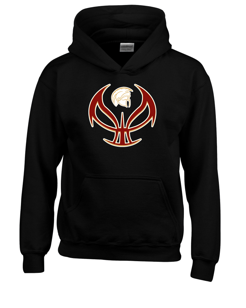 Somerset College Prep Basketball Silhouette - Cotton Hoodie