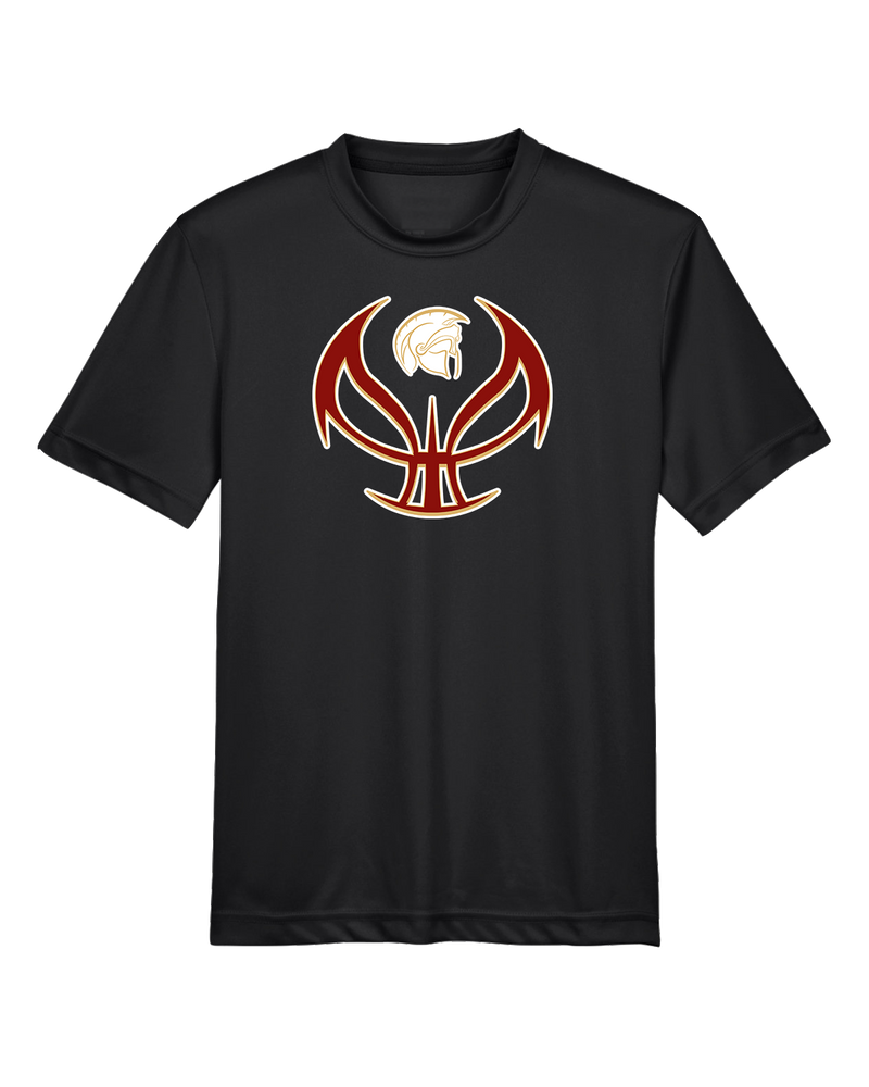 Somerset College Prep Basketball Silhouette - Youth Performance T-Shirt