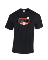 Somerset College Prep Volleyball Logo - Cotton T-Shirt