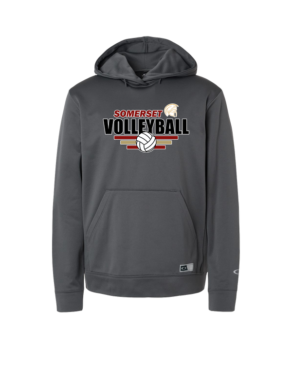 Somerset College Prep Volleyball Logo - Oakley Hydrolix Hooded Sweatshirt